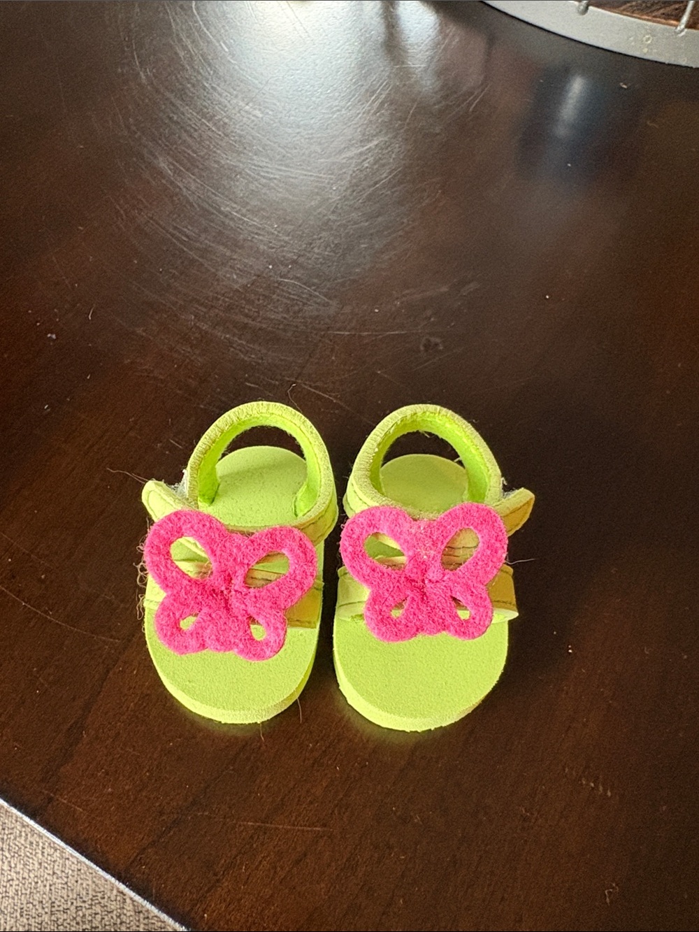 Bitty Baby Butterfly Sandals